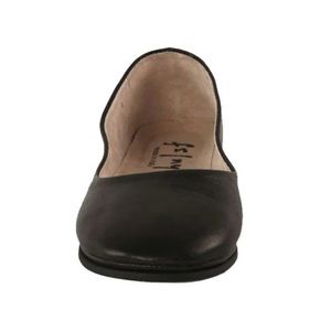 french sole fs/ny- Sloop Black Leather ballet flats
